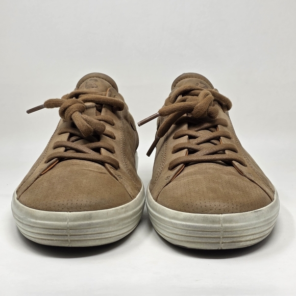 Ecco SOFT 7 Street Sneakers Shoes Brown Comfort Men's Size EU 44 US 10-10.5 - Picture 10 of 10